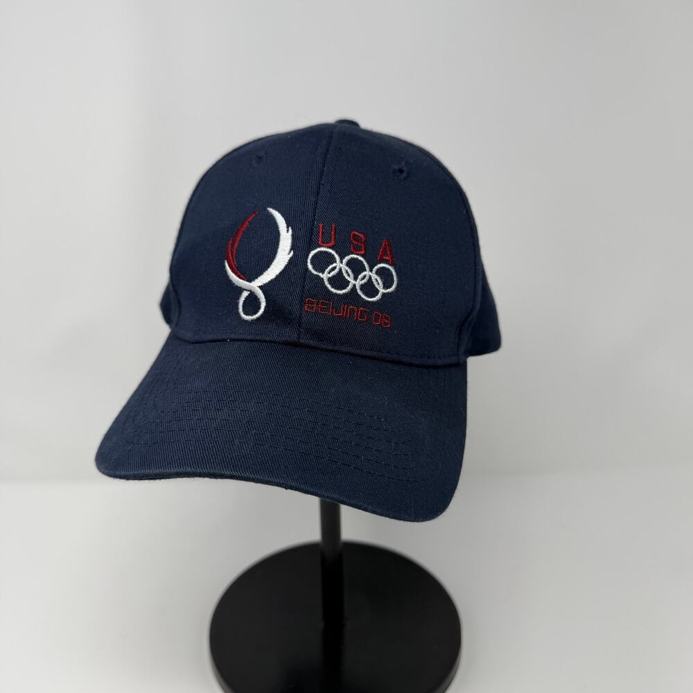 USA Olympic Beijing 2008 Embroidered Baseball Cap